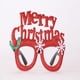 thumbnail image 1 of Adornos navideños, vasos navideños para niños, adornos navideños 2024, Papá Noel, marcos de gafas con astas de muñeco de nieve, 1 of 5
