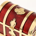 thumbnail image 3 of Caja de almacenamiento Yuyangstore Cofre de joyas Rojo, 3 of 8