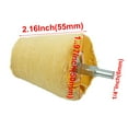 3Inch Cotton Cloth Polishing Buffing Wheel Cone/Column/TShaped