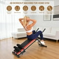 thumbnail image 3 of Memoryfield 2-in-1 Adjustable Ab Bench with LCD Display, Foldable Sit Up Workout Machine for Home Gym, Ab Exercise Equipment for Core Training, 330 lbs Capacity, Red, 3 of 6