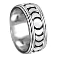 thumbnail image 1 of Cambio Bohemio Joyería Joyería Luna Elegante Anillo Unisex Anillos, 1 of 5