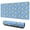 Blue Cartoon Unicorn, variant on Long Mouse Pads for Desk,Blue Cartoon Unicorn Lollipop Pattern Desk Mats on Top Of Desks, Desk Mouse Pad Extra Large with 3mm Non-Slip Base and Stitched Edge for Gaming,Office,Work,Home 31.5"x11.8"