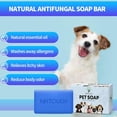 thumbnail image 5 of Antifungal Soap for Dog, Dog Shampoo for Allergies and Itching, Natural Soap Bar with Tea Tree Oil, and Lavender Oil, Helps with Infections & Fungus Irritation Itching, 5 of 7
