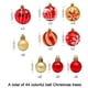 thumbnail image 2 of Adornos de bolas navideñas para decoraciones navideñas: adornos para árboles de Navidad para decoración de fiestas y días festivos, 2 of 5