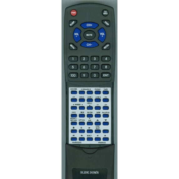 Replacement Remote for Yamaha WV50020, RAX23, R-S300, R-S300BL