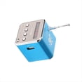 thumbnail image 4 of Altavoz Bluetooth Portátil con Radio FM, Micrófono, Reproductor de MP3, Ranura para Tarjeta SD, de Sonido Inalámbrico para el Hogar y Viajes., 4 of 5