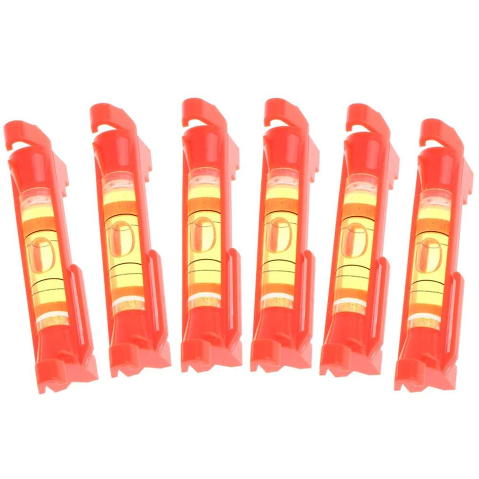 YTgilo 8 PCS Mini Line Level - 75mm Plastic Bubble Level For Masonry, Tiling & Plumbing (Yellow) - View #11