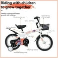 thumbnail image 6 of Ambifirner 16" City Bike with Basket Steel Frame Unisex Design, 6 of 9