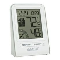 La Crosse Technology White Indoor Climate Data Logger Weather Station, 302-1409BW-W-Int