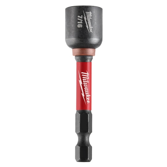 Milwaukee 49-66-0536 Shockwave Impact Duty 7/16? x 2-9/16" Magnetic Nut Driver 10PK