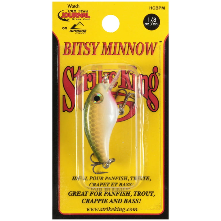 Strike King Bitsy Minnow - Tennessee Shad