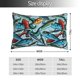 thumbnail image 2 of Fotbe Colorful Fishing Baits Funda de Almohada Decorativa Estilo Occidental, Lujo en Algodón, Fundas para Almohadas King, Cojín Estampado para Decoración del Hogar-16"x24", 2 of 6