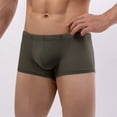 thumbnail image 4 of "Aayomet Mens Underwear Briefs Men's Underwear Breathable Mesh Boxer Briefs Trunks,Green M", 4 of 5