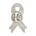 thumbnail image 2 of PinMart's HIV and AIDS Red Awareness Ribbon Enamel Lapel Pin - 25 Pack, 2 of 2