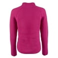 thumbnail image 2 of Women's Mock Neck Merino Wool Long Sleeve Knit Sweater-P-XS, 2 of 5