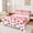 Red Pink White, variant on Erosebridal Pink Heart Twin Sheet Sets, Cute Princess Bedding, 1 Flat Sheet, 1 Fitted Sheet and 1 Pillowcase