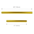 thumbnail image 2 of Rollo de papel de regalo, metal dorado mate, 43 x 10 m, 2 of 6