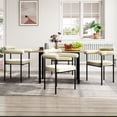 thumbnail image 4 of Mesa de Comedor Plegable FurnitureR MARLOWE Beige 2-4 Personas, 4 of 7