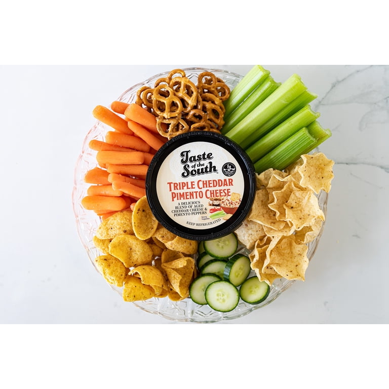 Taste of the South Triple Cheddar Pimento Cheese, 10 oz (Tub
