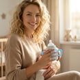thumbnail image 6 of Baby Bottle Handle Accessory, Soft Silicone Grip Handle Replacement for Infant Feeding Bottles, Ergonomic Easy Hold Trainer Handle for Toddlers and Babies, Safe and Flexible Grip Attachment, Blue, 6 of 6
