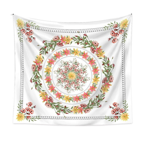 Matoen12 Polyester Wall Hanging Blanket for Boys Girls Teenagers, Room Decorative Throw Blankets Hanging Tapestry for Living Room Bedroom, Boho Style Roon & Home Decor, 51"x59", 1PC, Multicolor