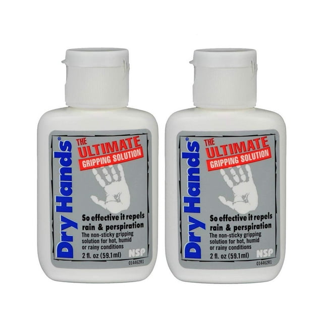 Solución de agarre para manos secas Nelson Sports, 60 ml (2 paquetes)