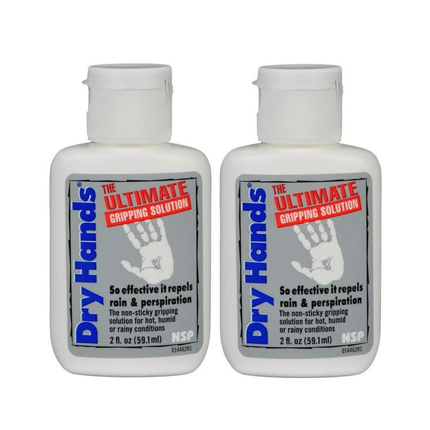 Solución de agarre para manos secas Nelson Sports, 60 ml (2 paquetes)