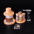 thumbnail image 4 of Cocktail Smoker Kit with Bar Stand "Smoky Pro" by NOBLESIP with all you need to smoke your whiskey, bourbon, scotch, old fashioned, and all your favorite cocktails. A great bar gift, 4 of 9
