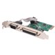 thumbnail image 5 of Puerto serie RS232 232 COM y puerto paralelo de impresora DB25 a PCIE, adaptador convertidor de tarjeta PCI Express, chip WCH382L, 5 of 8