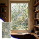 thumbnail image 5 of Lámina para ventanas con diseño de vidrieras de hojas – Cubierta decorativa electrostática para ventanas con efecto arcoíris, control de calor extraíble para el hogar, baño y oficina., 5 of 6