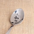 thumbnail image 3 of Wedding Gift for Wife Husband | I Love Us Engraved Spoon Gift for Couple | Valentine Gift for Girlfriend from Boyfriend | Christmas Birthday Holiday Gift for Men Women, 3 of 5