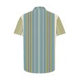 thumbnail image 5 of KyCheLot Men's Dress Shirts Stripe Summer Short Sleeve Collar Button down Shirt Casual Travel, 5 of 5