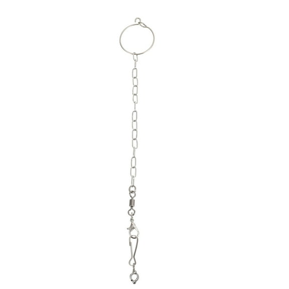 Gymnture Stainless Steel Bird Harness and Leash for Parrots and Cockatiels