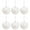 C, variant on CSChome Christmas Pendants 6Pcs Christmas Balls Hanging Pendants with Lanyard Sparkling Finish Xmas Tree Hanging Ornaments