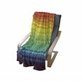 thumbnail image 4 of Fiesta Soft Flannel Fleece Blanket, Colorful Scale Pattern Snake and Dragon Skin Abstract Composition Rainbow Inspired, Cozy Plush for Indoor and Outdoor Use, 50" x 70", Multicolor, by Ambesonne, 4 of 6