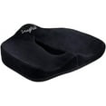 thumbnail image 3 of SnugPad Memory Foam Lumbar Pillow and Seat Cushion Combo, Ergonomic, Orthopedic, Lower Back Support, Premium Washable Velvet Covers with Non-Slip Bottom, Ideal for Office Chairs and Car Seats, 3 of 3