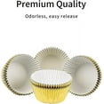thumbnail image 3 of 100Pcs/200Pcs/300Pcs Foil Cupcake Liners Standard Muffin Baking Cups, 3 of 6