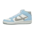 thumbnail image 3 of Tenis Panam Botín Mujer Juvenil Tipo Piel Azul Casual 25, 3 of 6