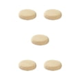 thumbnail image 3 of ZheElen Grippers Backing Stool Cushions – Stay In Place For Added Polyester Round Cushion Seat Covers Mild Waterproofing beige 5Set, 3 of 6