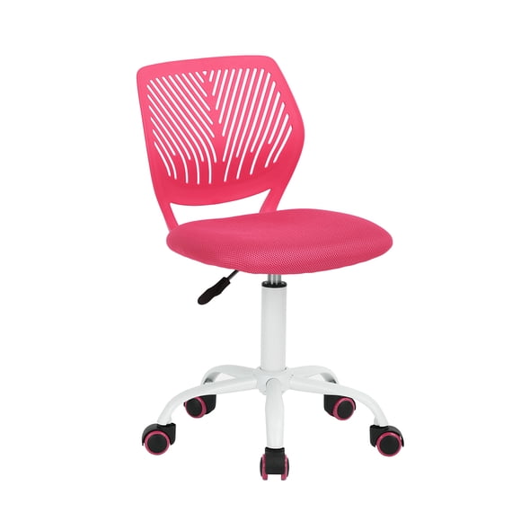 Silla de Escritorio HOMEMAKE FURNITURE Ergonomica giratoria Rosa