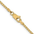 thumbnail image 3 of Diamond2Deal 14K Jaune Gold 1.9mm Boîte Chain Collier for Women 30, 3 of 5
