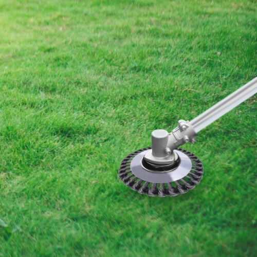 8" Brush Cutter Trimmer Head Wire Cone Brush Cutter Steel Wire Weeding