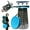 Blue, variant on Upgraded XXL Collapsible Stool with Cushion,19.7"H-11.8"D Telescoping Folding Stool for Adults,More Sturdy Portable Camping Stools with Load Capacity 1000lbs for Outdoor,Garden,Fishing,Hiking