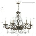 thumbnail image 6 of Crystorama Lighting - Six Light Chandelier - Chandelier - Paris Market - Six, 6 of 6