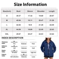 thumbnail image 3 of Women's Boyfriend Style Denim Jacket Casual Versatile Relaxed Fashion Outerwear Khaki XL, 3 of 4