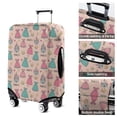 thumbnail image 5 of Princess Dress Castle Pattern Luggage Cover Fashion Suitcase Cover Baggage Covers Fit 25-28 Inch Luggage (Go Travel), 5 of 5
