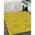 thumbnail image 3 of Ahgly Company Machine Washable Indoor Rectangle Transitional Orange Gold Area Rugs, 7' x 10', 3 of 7