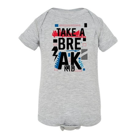 

Take A Break Nyc Bodysuit Infant -Image by Shutterstock 12 Months