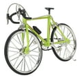thumbnail image 4 of Bike Model, 3D Car Model Simple Assembly Green Bike Model Ornament 11.5x19.5cm Compact Structure  For Desktop Decoration For Birthday Gifts, 4 of 8