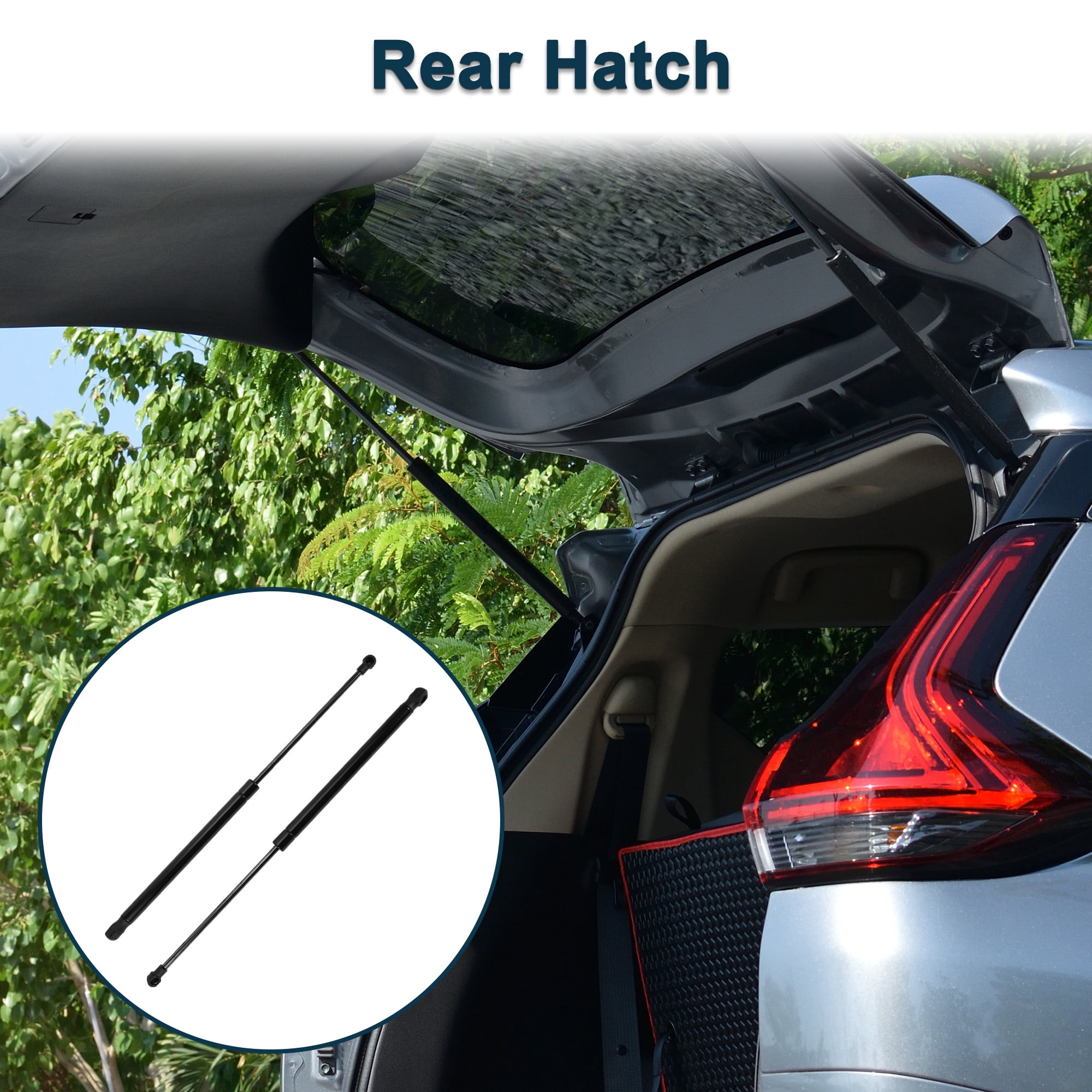 Unique Bargains 2Pcs Lift Supports for Volvo XC90 2003-2014 Rear Hatch Gas Spring 2Pcs